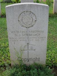 Dar Es Salaam War Cemetery - Burbridge, David John